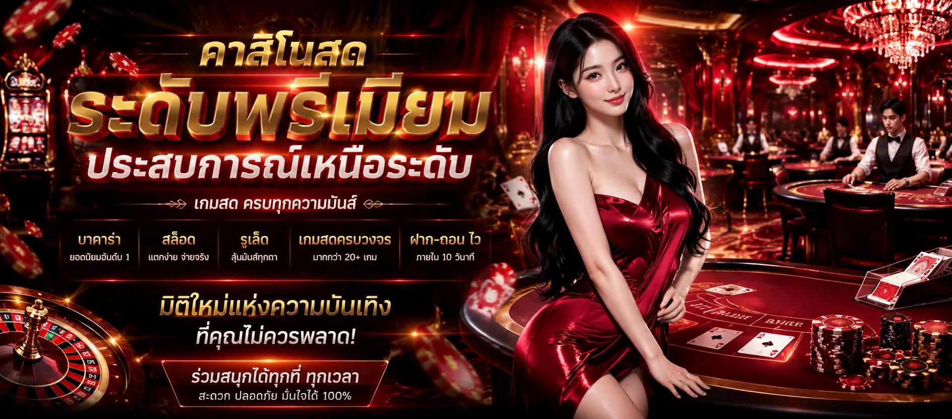 คาสิโนออนไลน์ SK99X เล่นบาคาร่าสดกับดีลเลอร์จริง